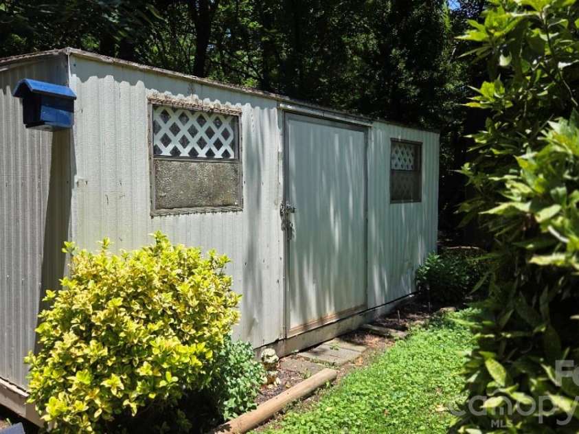 809 Alexander Street, Lincolnton, NC 28092.  MLS# CAR4395562, YatesRealty ID 46489. Shed