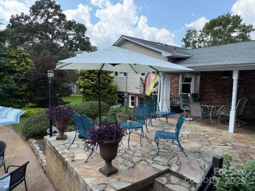 3319 Humphries Road, Shelby, NC 28150.  MLS# CAR4293516, YatesRealty ID 4649. Patio View
