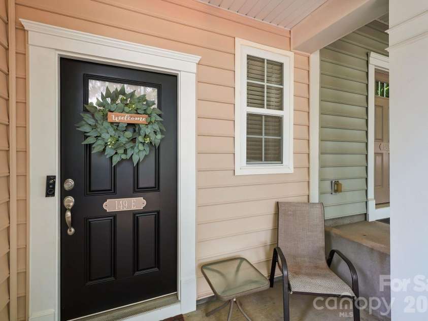 149 Leyton Loop, Mooresville, NC 28117.  MLS# CAR4416765, YatesRealty ID 46491. Front porch