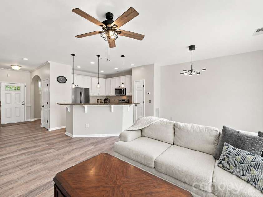 149 Leyton Loop, Mooresville, NC 28117.  MLS# CAR4416765, YatesRealty ID 46491. Open floor concept
