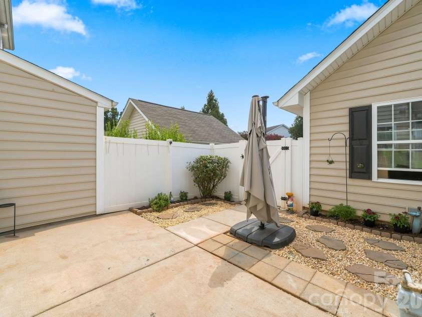 149 Leyton Loop, Mooresville, NC 28117.  MLS# CAR4416765, YatesRealty ID 46491. Private back yard