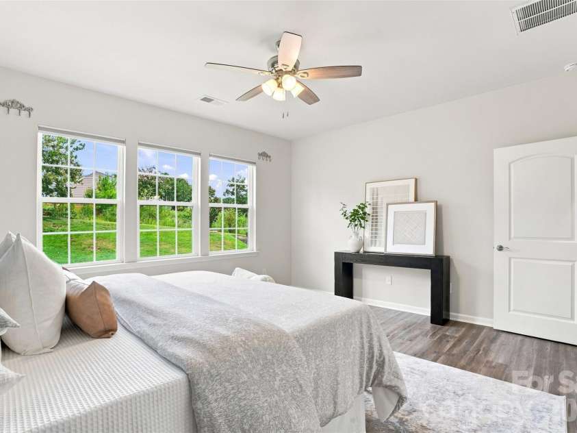 3065 Rosseau Lane, Mount Holly, NC 28120.  MLS# CAR4417646, YatesRealty ID 46493. Primary bedroom