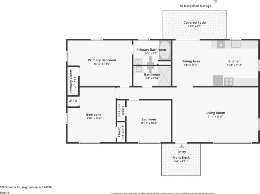 120 Sonoma Road, Waynesville, NC 28786.  MLS# CAR4416940, YatesRealty ID 46494. 