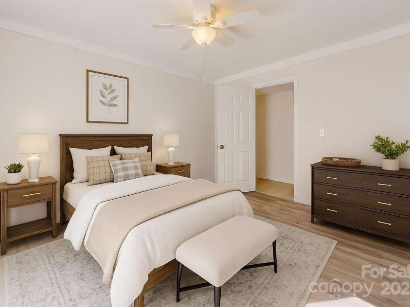 25 Magnolia Street, York, SC 29745.  MLS# CAR4318378, YatesRealty ID 46494. BR 2 - virtually staged