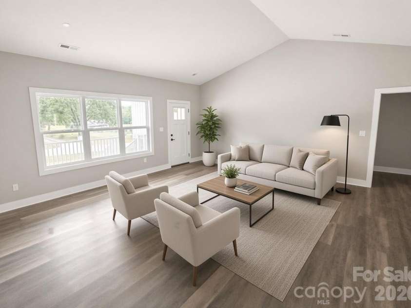 1569 Ridge Road, Salisbury, NC 28144.  MLS# CAR4383289, YatesRealty ID 46498. Virtually Staged