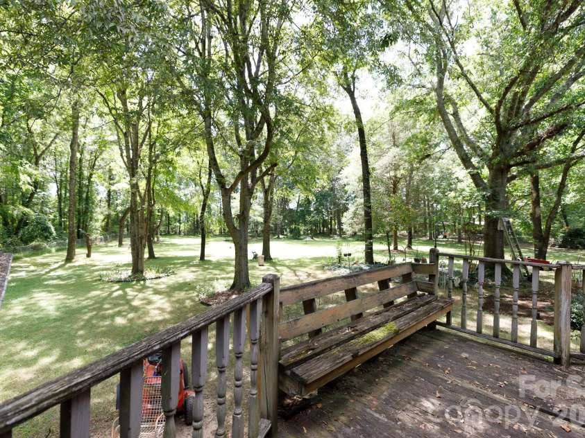 3550 Tree Line Drive, Rock Hill, SC 29732.  MLS# CAR4417396, YatesRealty ID 46503. Great view of lot from the deck