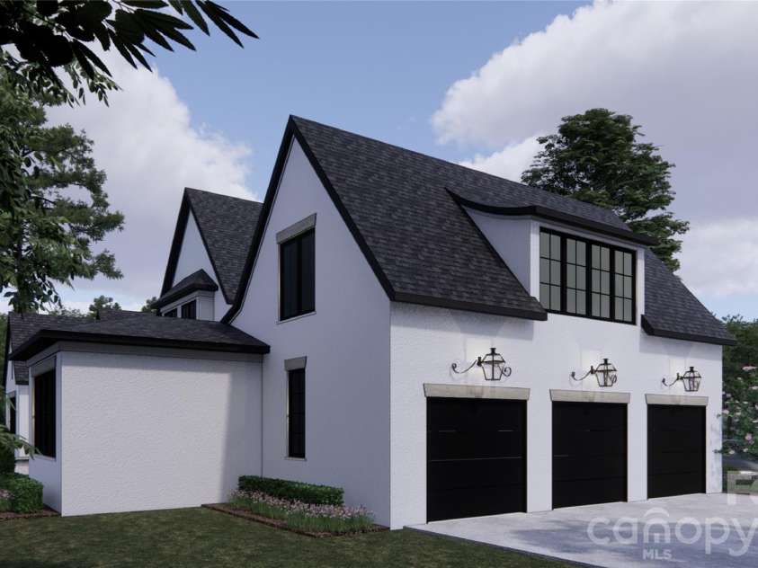 1168 Fern Hill Road, Mooresville, NC 28117.  MLS# CAR4351598, YatesRealty ID 4651. 3 car garage Rendering for To Be Built him