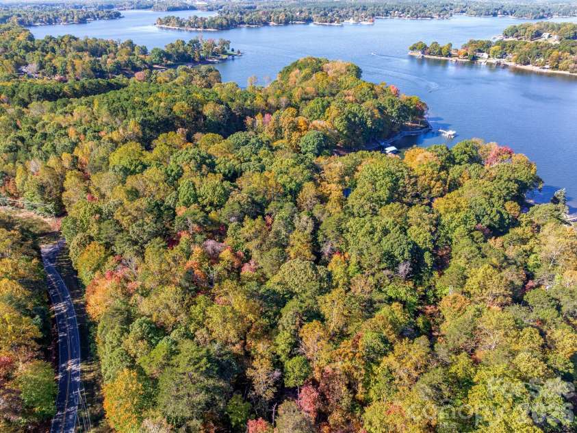 1168 Fern Hill Road, Mooresville, NC 28117.  MLS# CAR4351598, YatesRealty ID 4651. Aerial above the corner of Fern Hill and Bridlewood looking towards the west