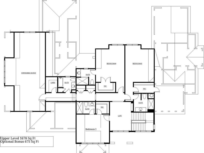 1168 Fern Hill Road, Mooresville, NC 28117.  MLS# CAR4351598, YatesRealty ID 4651. Upper level floor plan