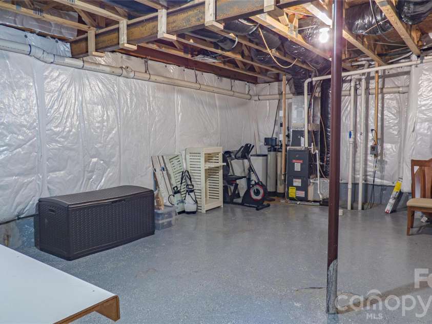 2262 Donnington Lane, Concord, NC 28027.  MLS# CAR4414174, YatesRealty ID 46510. Basement Storage
