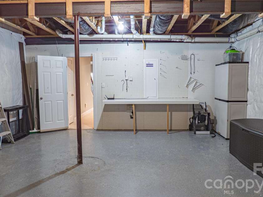 2262 Donnington Lane, Concord, NC 28027.  MLS# CAR4414174, YatesRealty ID 46510. Basement Storage