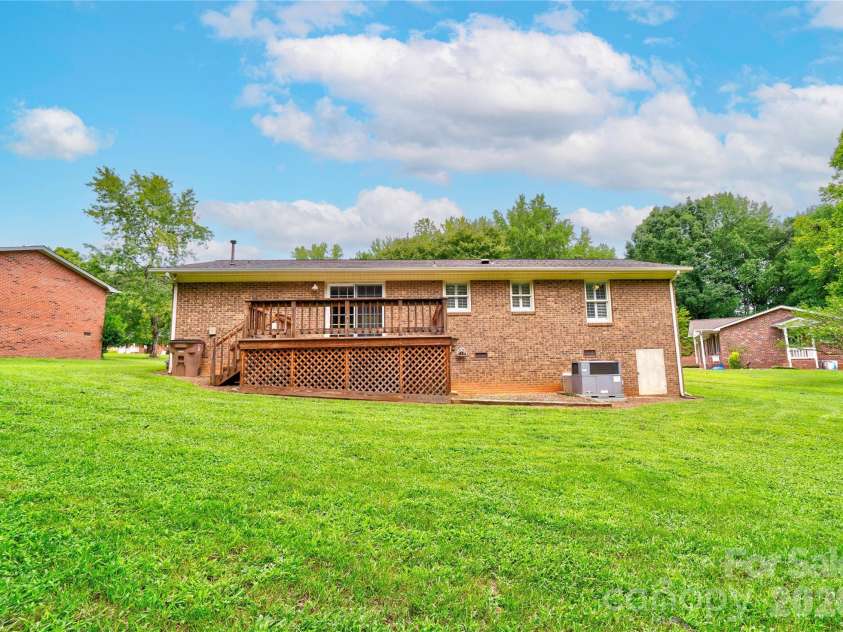 609 Blythe Street, Shelby, NC 28152.  MLS# CAR4416905, YatesRealty ID 46515. Back