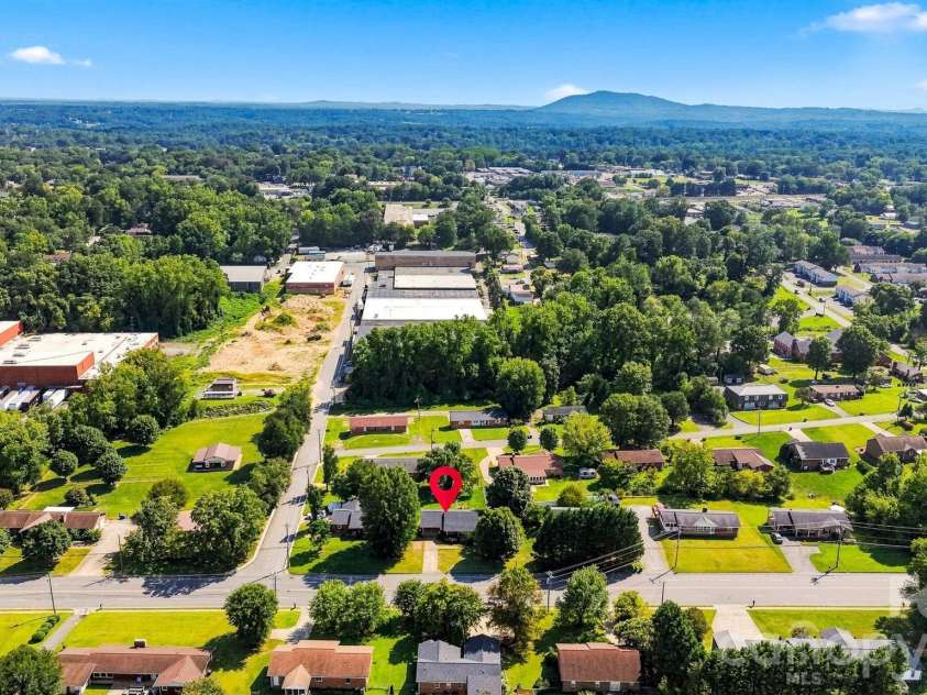 2103 2nd Avenue, Hickory, NC 28601.  MLS# CAR4417650, YatesRealty ID 46523. Above POV