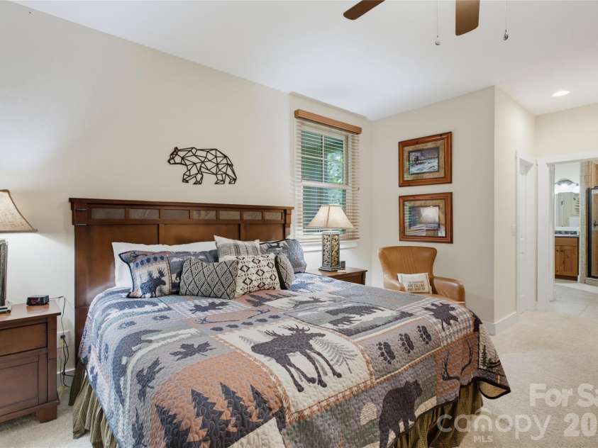298 Hedgewood Drive, Tuckasegee, NC 28783.  MLS# CAR4393435, YatesRealty ID 46529. Large suite with 2 closets