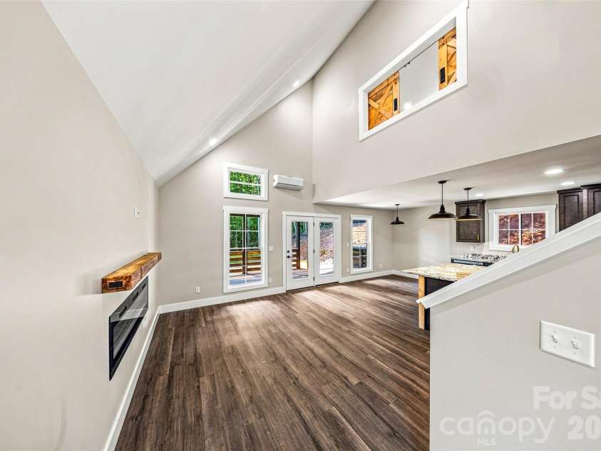 87 Catatoga Trail, Marion, NC 83452.  MLS# CAR4403584, YatesRealty ID 46554. Open-concept main living area