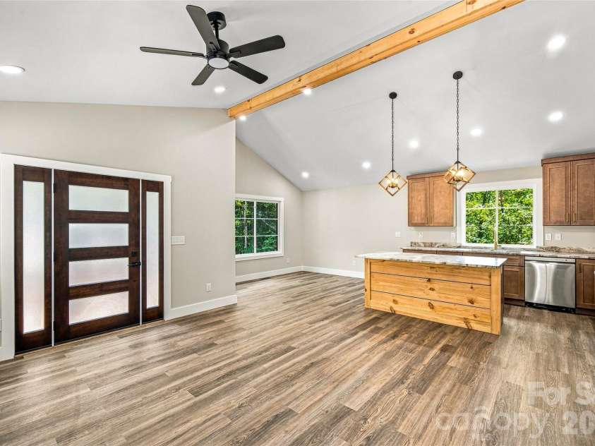 60 Catatoga Trail, Marion, NC 83452.  MLS# CAR4403563, YatesRealty ID 46556. Open main-level living space