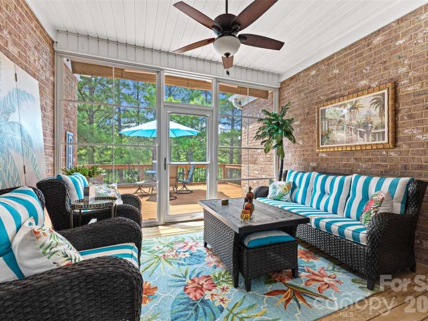 771 Cherry Hills Place, Rock Hill, SC 29730.  MLS# CAR4417475, YatesRealty ID 46566. 3 Seasons Room with EZ Breeze windows.