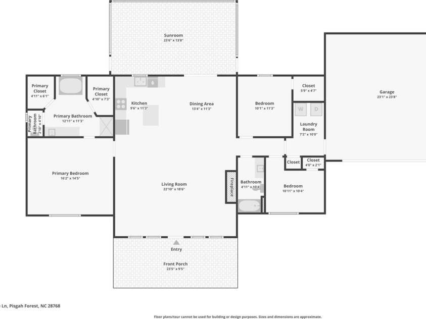24 Caroline Lane, Pisgah Forest, NC 28768.  MLS# CAR4400205, YatesRealty ID 46567. 
