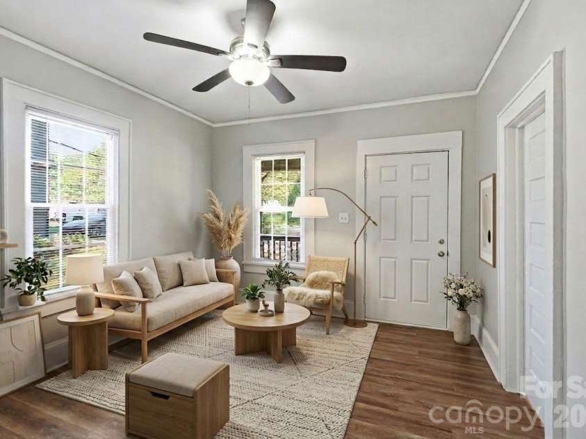 401 Skyland Avenue, Charlotte, NC 28205.  MLS# CAR4416885, YatesRealty ID 46577. 