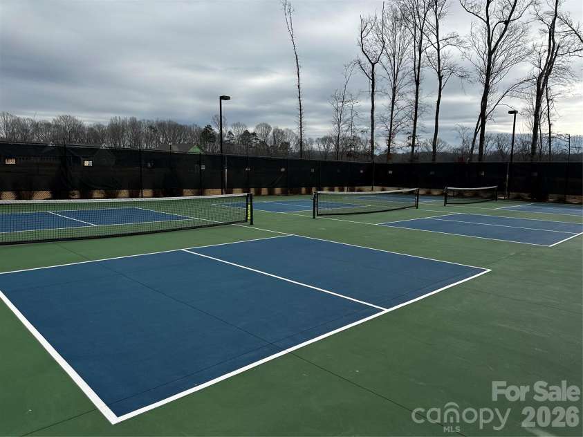 1104 Idyllic Lane, Waxhaw, NC 28173.  MLS# CAR4340433, YatesRealty ID 4658. 3 Pickleball Courts