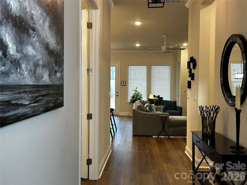 1104 Idyllic Lane, Waxhaw, NC 28173.  MLS# CAR4340433, YatesRealty ID 4658. Front Hallway