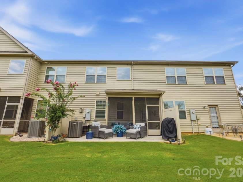 509 Common Raven Court, Fort Mill, SC 29715.  MLS# CAR4415596, YatesRealty ID 46582. Rear View
