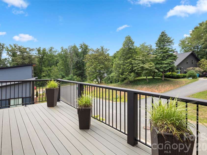 303 Iron Ridge Loop, Asheville, NC 28806.  MLS# CAR4353423, YatesRealty ID 4659. 2nd Floor Front Porch