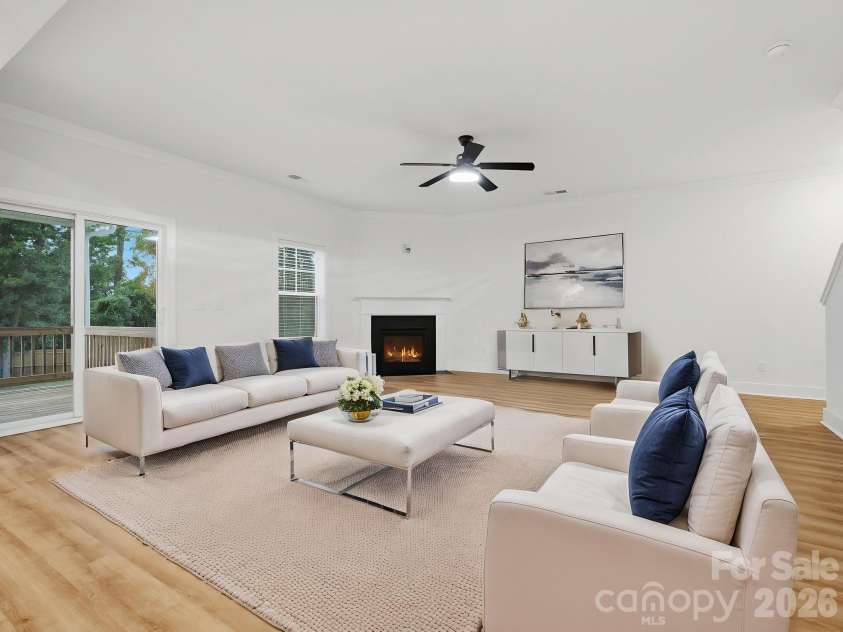 205 Shadowbrook Way, Kershaw, SC 29020.  MLS# CAR4417898, YatesRealty ID 46590. Virtually Staged Living Rm