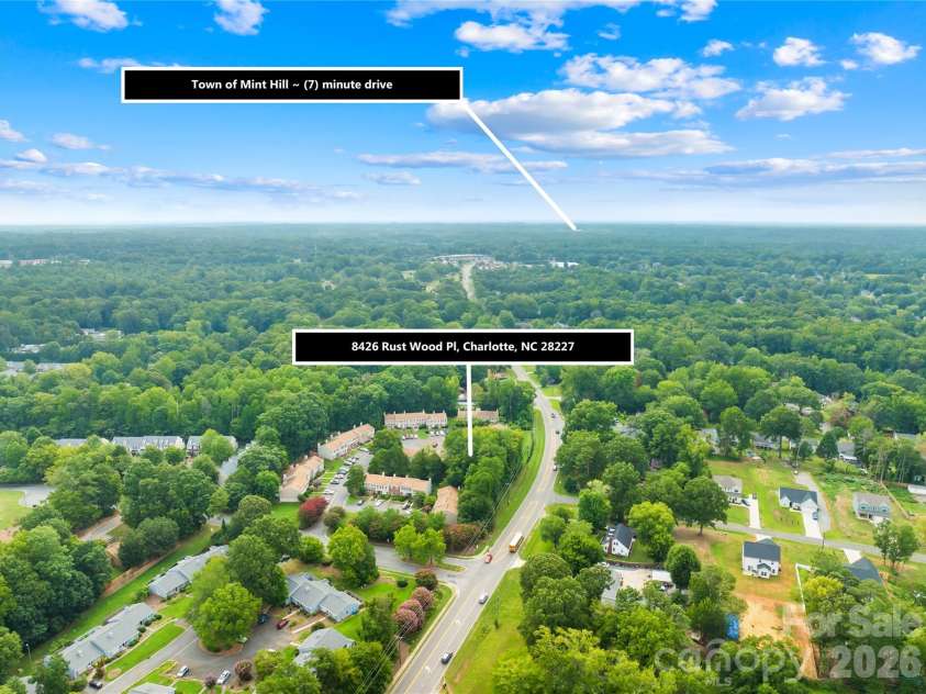 8426 Rust Wood Place, Charlotte, NC 28227.  MLS# CAR4417533, YatesRealty ID 46604. 