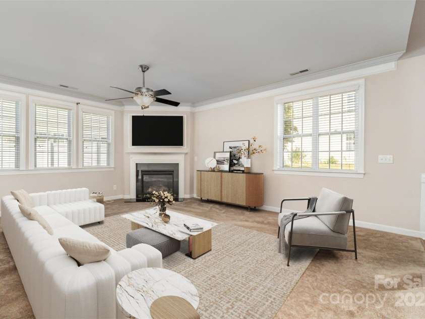 5520 Allison Lane, Charlotte, NC 28277.  MLS# CAR4292512, YatesRealty ID 4661. Virtually staged