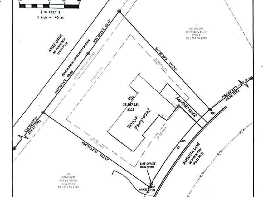 115 Augusta Lane, Shelby, NC 28150.  MLS# CAR4378533, YatesRealty ID 46613. Survey