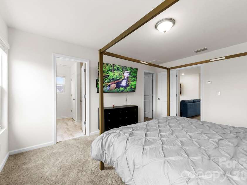 5250 Maynard Hill Drive, Monroe, NC 28110.  MLS# CAR4417834, YatesRealty ID 46622. Primary Bedroom