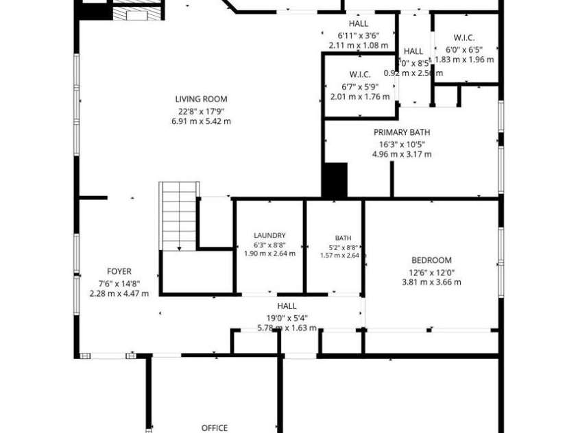 4409 Squirrel Trail Lane, Charlotte, NC 28269.  MLS# CAR4417960, YatesRealty ID 46623. Floor plan - MAIN