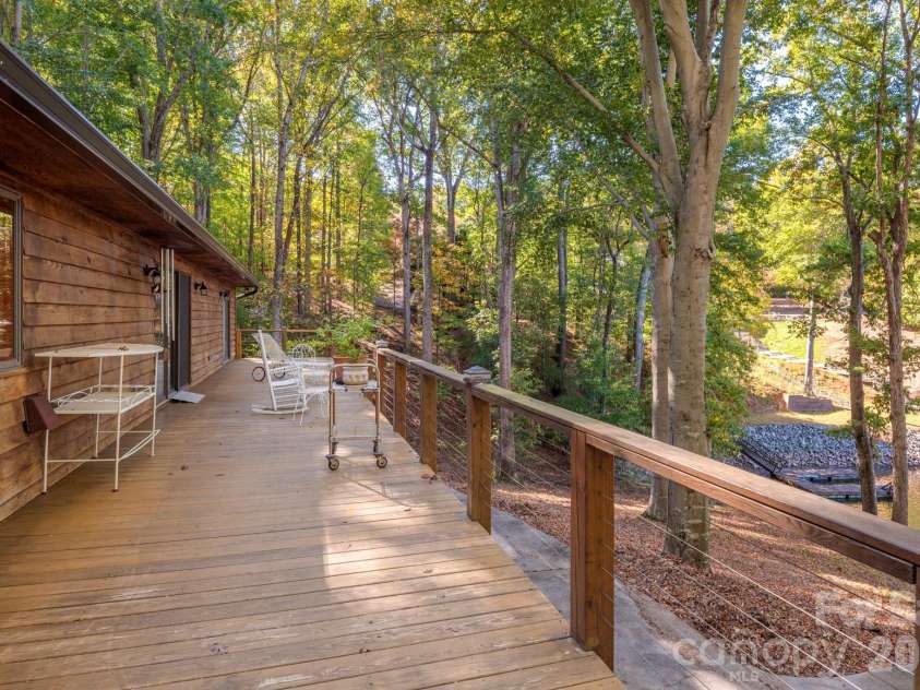 151 Bridlewood Drive, Mooresville, NC 28117.  MLS# CAR4346334, YatesRealty ID 4664. Back deck
