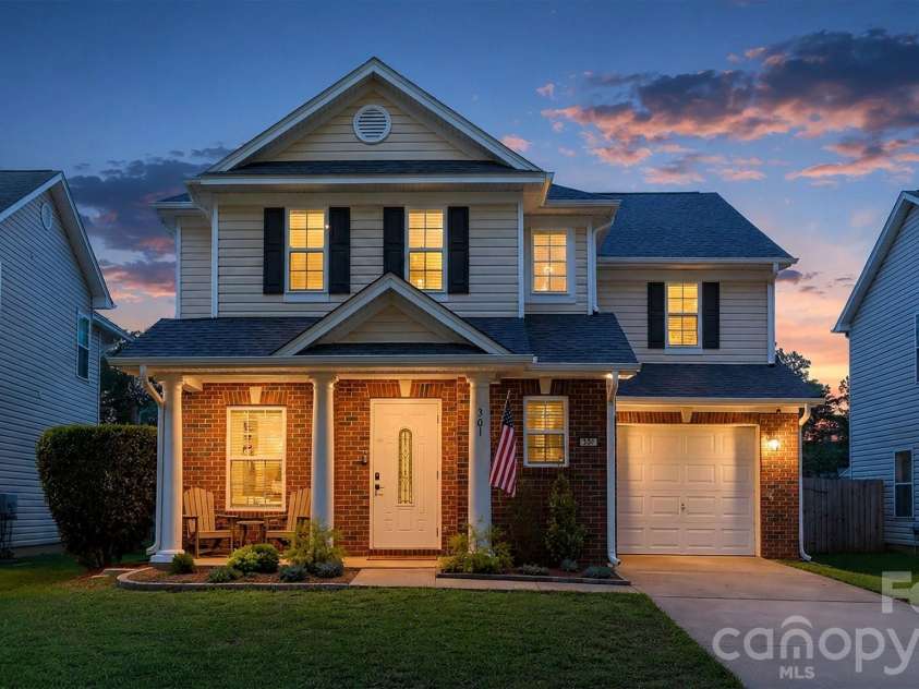 301 Lameshur Lane, Monroe, NC 28110.  MLS# CAR4404229, YatesRealty ID 46662. 