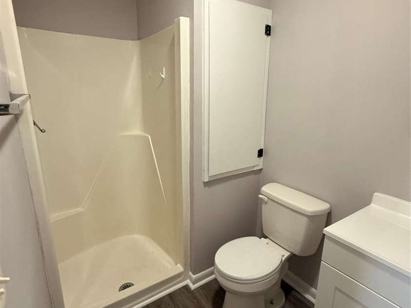 22 Hollybrook Drive, Asheville, NC 28803.  MLS# CAR4233748, YatesRealty ID 46673. Lower Level Bathroom