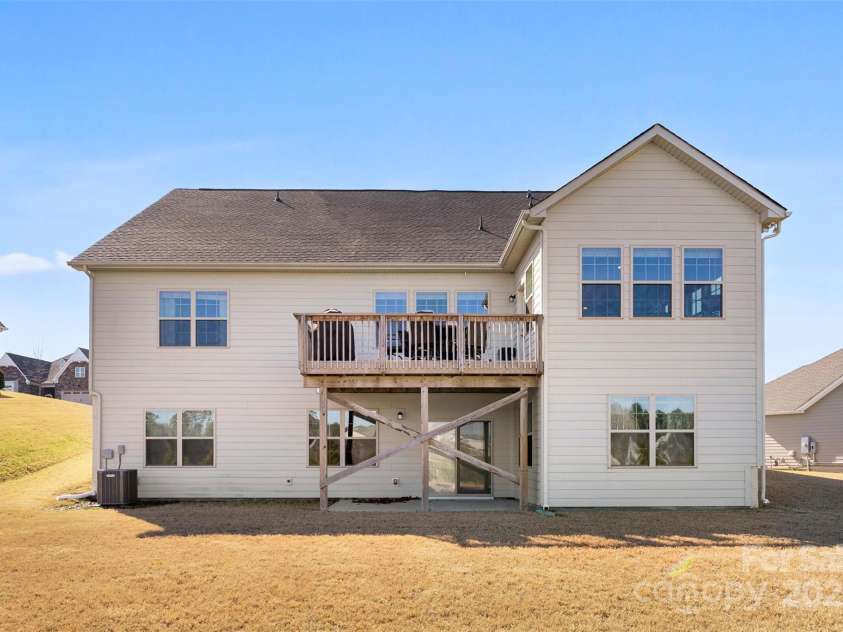 16617 Cozy Cove Road, Charlotte, NC 28278.  MLS# CAR4227444, YatesRealty ID 4668. Back view -