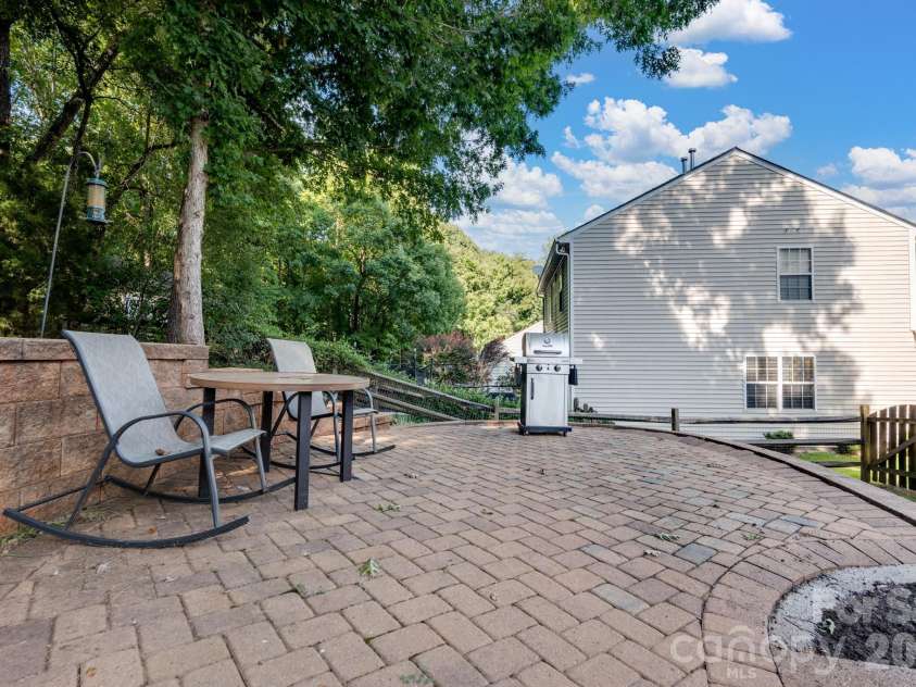 4311 Wiregrass Road, Indian Land, SC 29707.  MLS# CAR4416404, YatesRealty ID 46688. Back Patio