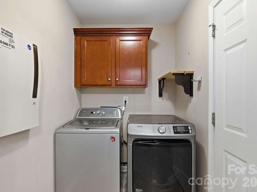 4311 Wiregrass Road, Indian Land, SC 29707.  MLS# CAR4416404, YatesRealty ID 46688. Laundry Room