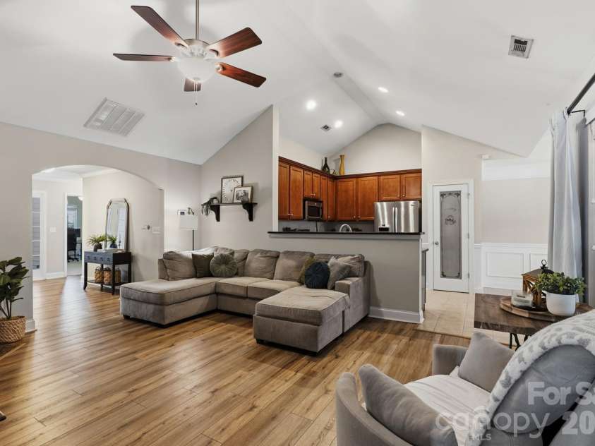 4311 Wiregrass Road, Indian Land, SC 29707.  MLS# CAR4416404, YatesRealty ID 46688. Living Room