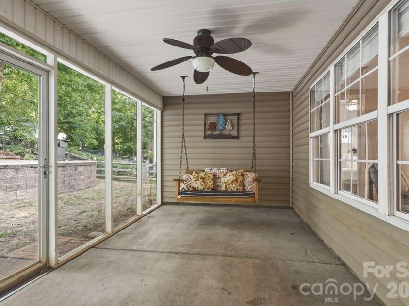 4311 Wiregrass Road, Indian Land, SC 29707.  MLS# CAR4416404, YatesRealty ID 46688. Sunroom