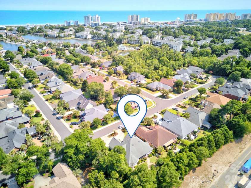 504 Sea Vista Lane, North Myrtle Beach, SC 29582.  MLS# CAR4399859, YatesRealty ID 46696. 