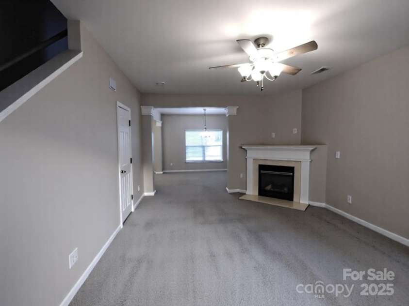 8644 Old Potters Road, Charlotte, NC 28269.  MLS# CAR4290661, YatesRealty ID 467. Living Room