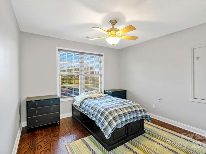 160 Fairway Falls Road, Mills River, NC 28759.  MLS# CAR4202772, YatesRealty ID 4670. Upstairs guest bedroom plus access door to attic storage