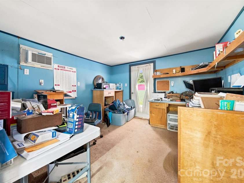 1261 Davis Road, Lincolnton, NC 28092.  MLS# CAR4404751, YatesRealty ID 46702. Office area in workshop