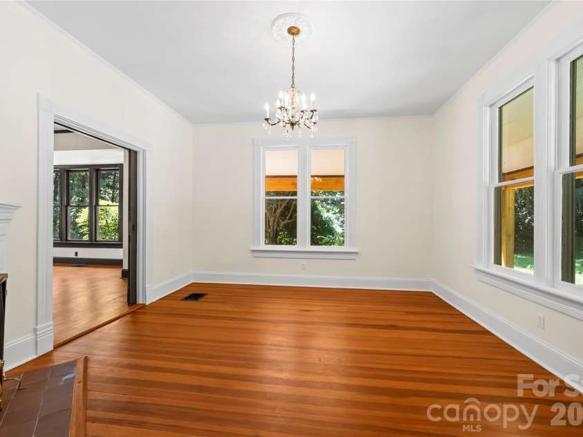 103 Hyde Avenue, Tryon, NC 28782.  MLS# CAR4416378, YatesRealty ID 46703. Living Room