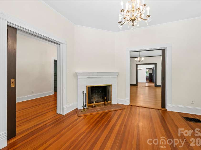 103 Hyde Avenue, Tryon, NC 28782.  MLS# CAR4416378, YatesRealty ID 46703. Living Room