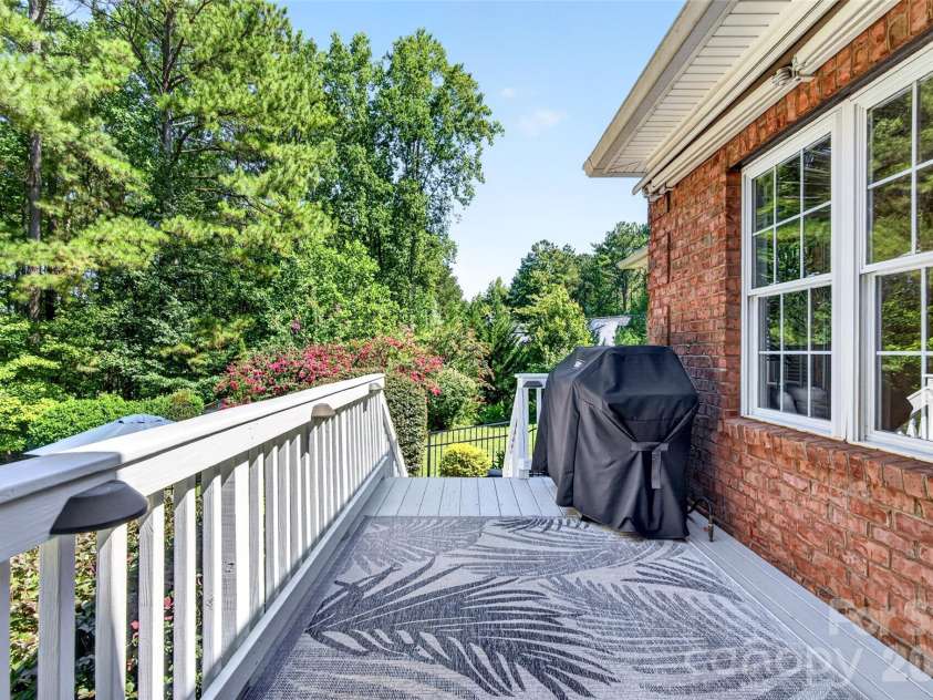4565 River Hills Drive, Denver, NC 28037.  MLS# CAR4415518, YatesRealty ID 46706. Back Deck with Awning