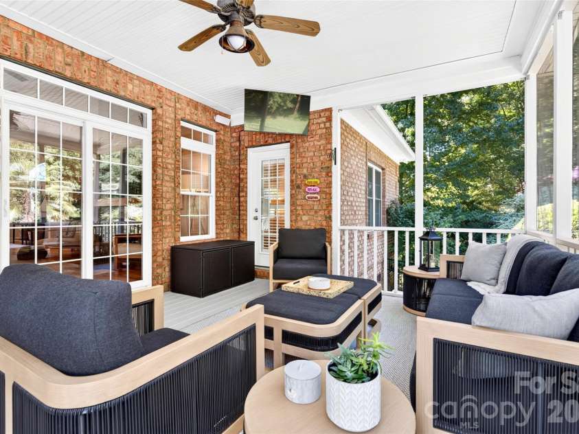 4565 River Hills Drive, Denver, NC 28037.  MLS# CAR4415518, YatesRealty ID 46706. Screened in Porch