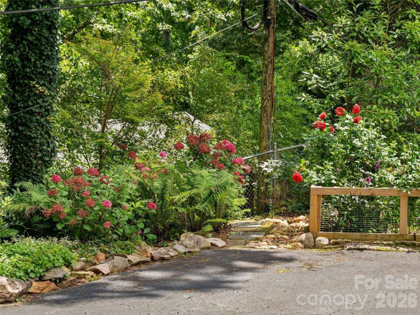 14 Griffing Boulevard, Asheville, NC 28804.  MLS# CAR4413603, YatesRealty ID 46721. Mature landscpaing